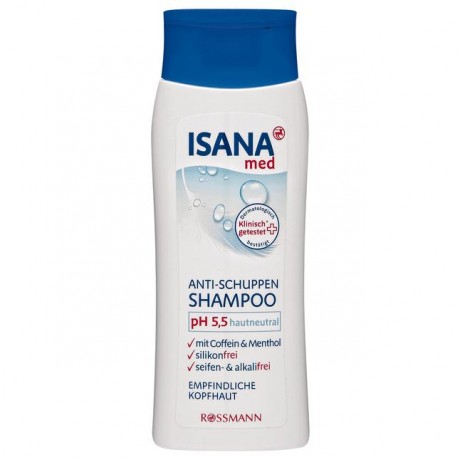 ISANA med Anti-Shuppen Шампунь Против перхоти для чувствительных волос 200 мл