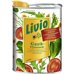 Livio  Классическое растительное масло 0,5л