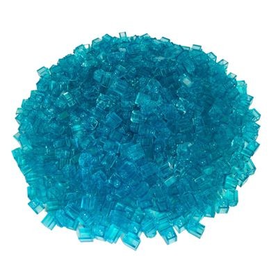 LEGO LEGO 1x1 Steine transparent Blau - 500 stuck - Trans-Light blue 3005 Кубики LEGO 1x1 прозрачные синие - 500 штук - Trans-Light blue 3005