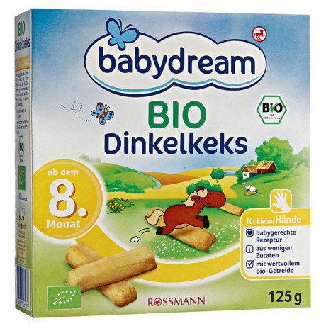babydream Bio Dinkelkeks 125 г