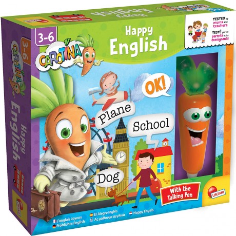 Lisciani Carotina Happy English Каротина Хэппи Инглиш
