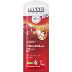 Lavera (Лавера)  Pflege Farbschutz &amp; Pflege Kur Бальзам для волос Bio-Cranberry &amp; Bio-Avocado, 20 мл