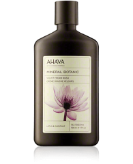 Ahava (Ахава) Deadsea Water Mineral Botanic Velvet Creme douche Lotusblute &amp; Kastanie, 500 мл