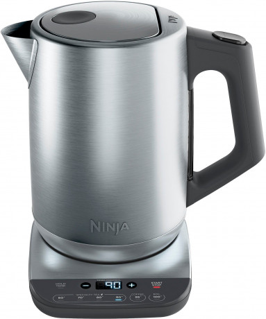 NINJA NINJA Wasserkocher KT201EU, 1,7 l, 3000 W, 40-100 °C, Edelstahl  Чайник NINJA KT201EU, 1,7 л, 3000 Вт, 40-100 °С, нержавеющая сталь