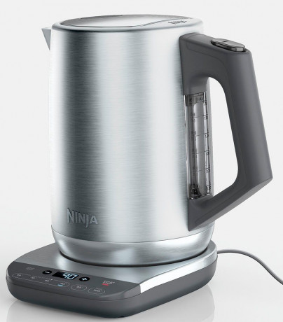 NINJA NINJA Wasserkocher KT201EU, 1,7 l, 3000 W, 40-100 °C, Edelstahl  Чайник NINJA KT201EU, 1,7 л, 3000 Вт, 40-100 °С, нержавеющая сталь