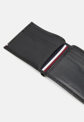 Tommy Hilfiger CENTRAL MINI WALLET UNISEX Wallet black ЦЕНТРАЛЬНЫЙ МИНИ-КОШЕЛЕК УНИСЕКС Бумажник черный