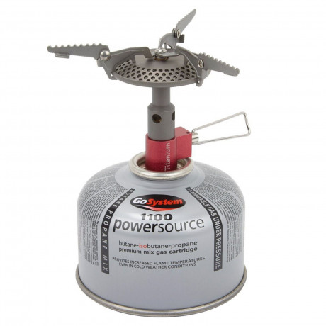 Go System Go System Gaskocher FlyTi Stove Mini Titan Camping Gas Kocher, Trekking Outdoor Faltbar 3kW  Газовая плита Go System FlyTi Stove Мини-титановая газовая плита для кемпинга, складная для треккинга на открытом воздухе, 3 кВт