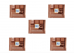 Ritter Sport Какао-Mousse Молочный шоколад с начинкой 5 шт х 100г 