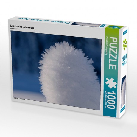 CALVENDO Puzzle CALVENDO Puzzle Kunstvoller Schneeball Пазл CALVENDO Puzzle Художественный снежок