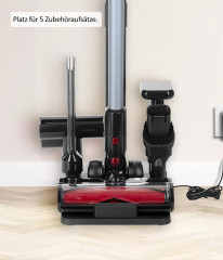 Genius Genius Akku-Bodenstaubsauger INVICTUS X9 FACELIFT Aufbewahrungsstation mit Ladefunktion  Беспроводной пылесос Genius INVICTUS X9 FACELIFT с функцией зарядки