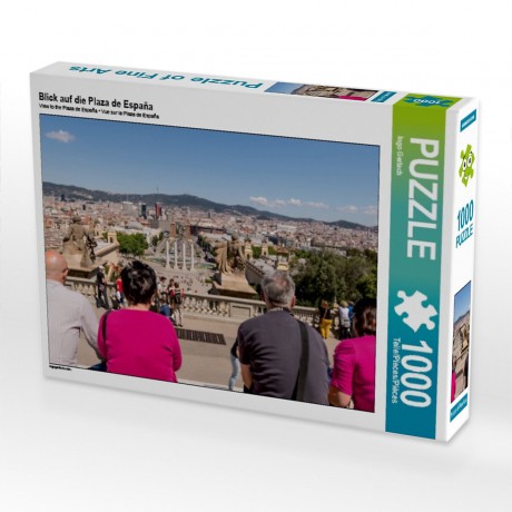 CALVENDO Puzzle CALVENDO Puzzle Blick auf die Plaza de Espana Пазл CALVENDO Puzzle Вид на площадь Испании