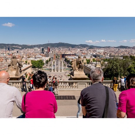 CALVENDO Puzzle CALVENDO Puzzle Blick auf die Plaza de Espana Пазл CALVENDO Puzzle Вид на площадь Испании