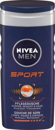 NIVEA MEN Sport Интенсивно Увлажняющий Гель для Душа для Мужчин с Витамином F, 250 мл