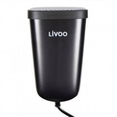 LIVOO LIVOO Dampfburste Kompakt-Dampfglatter 800 W Schwarz und Weiss  Компактная паровая щетка LIVOO, 800 Вт, черно-белая