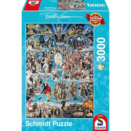 Schmidt Spiele Hollywood XXL Puzzle 3000 Teile Пазл Hollywood XXL 3000 деталей
