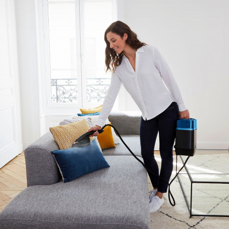 Tefal Tefal Dampfburste QT2022 Ixeo Power All-In-One Dampfglatter, 2170 W, integriertes Smart Board, auffrischen desinfizieren, 5,8 Bar, 2170 W Паровая щетка Tefal QT2022 Ixeo Power All-In-One, 2170 Вт, встроенная интеллектуальная панель, освежающая дез