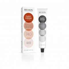 Revlon Professional Filters 3 in 1 Cream Nr. 740 Mittelblond Kupfer Intensiv 100 ml Фильтры 3 в 1 Крем №740 Средне-русый Медный Интенсивный