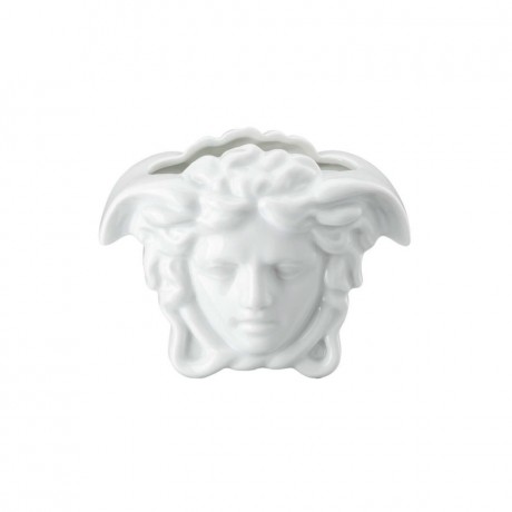 Rosenthal meets Versace Rosenthal Versace Medusa Grande Vase white h: 9 cm Ваза Rosenthal Versace Medusa Grande белая, высота: 9 см