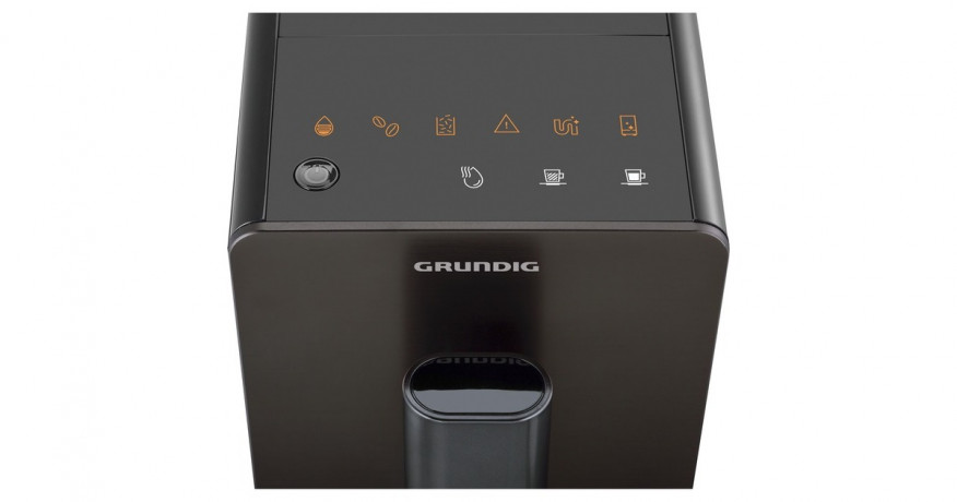 Grundig Grundig KVA 4830, Vollautomat edelstahl/schwarz (glanzend)  edelstahl, schwarz (glanzend) Grundig KVA 4830, полностью автоматический, нержавеющая сталь/черный (глянцевый)