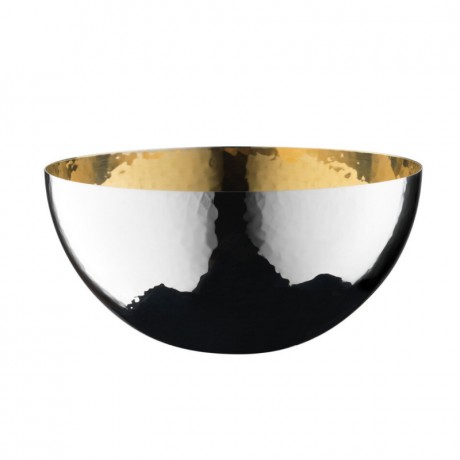 Robbe & Berking Robbe & Berking Martele Bar-Kollektion - 90 g versilbert Schale glatter Rand innen vergoldet 10 cm Robbe &amp; Berking Martele Bar Collection - 90 г посеребренная чаша с гладкими краями и позолотой внутри, 10 см