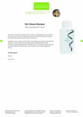 Krauterhaus Sanct Bernhardt SILK Volume Shampoo, 500 мл