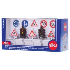 SIKU SIKU World 5597 Ampeln mit Zubehor Светофор SIKU World 5597 с аксессуарами