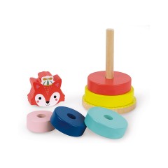 Janod Baby Forest Stapeltier Fuchs Baby Forest укладка животных лиса