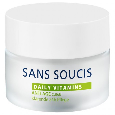 Sans Soucis Daily Vitamins Anti Age Clear Klarende 24h Pflege, Дневной крем для лица, 50 мл
