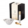 Rosenthal Rosenthal Papes Salz Auster Austerndose Weiss matt - Perlmutt Set 3-tlg. Rosenthal Papes salt oyster oyster box белый матовый - перламутр набор 3 предм.