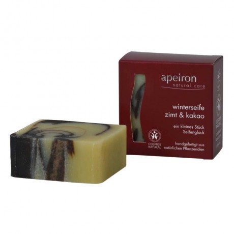 Apeiron Winterseife Zimt & Kakao  Зимнее мыло корица и какао