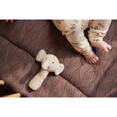 jollein Rassel Elephant nougat Нуга погремушки слона