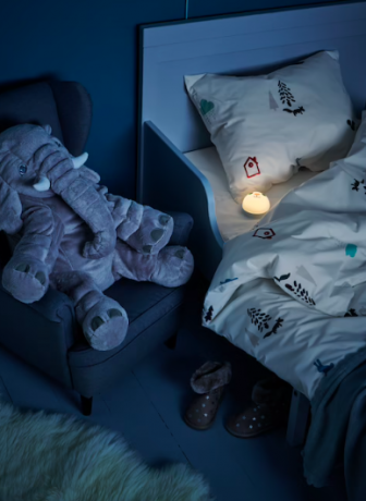 Ikea JFTTESTOR Stoffspielzeug Elefant/grau, Мягкая игрушка из Икеа Серый Слон, 60см, оригинал, Германия