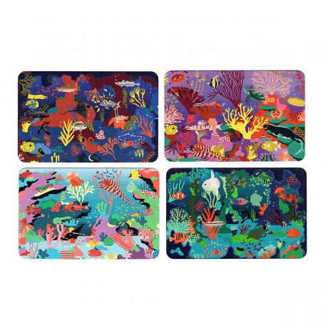 Laurence King Verlag Wer versteckt sich hier... im Meer? Кто прячется здесь... в море?