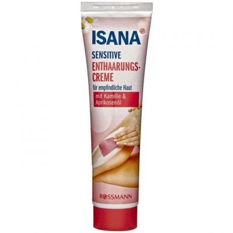 ISANA Enthaarungscreme Sensitiv 150g, Исана Крем для депиляции для чувствительной кожи 150 г