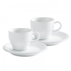 Kahla Kahla Cafe Sommelier Weiss Cappuccino Italiano Tassen Set 4-tlg. 0,18 L / h: 7 cm Набор чашек Kahla Caf? Sommelier Weiss Cappuccino Italiano из 4 предм. 0,18 л/ч: 7 см