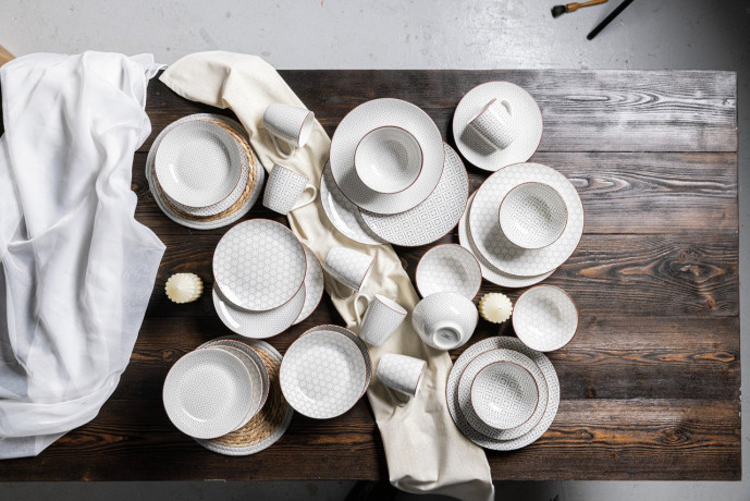 Ritzenhoff & Breker Ritzenhoff & Breker Kombiservice 30-tlg. SIEM beige Комбинированный сервиз Ritzenhoff &amp; Breker 30 шт. СИЕМ