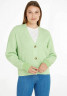 Tommy Hilfiger MOULINE V-NK CROPPED Cardigan rost MOULINE V-NK COPPED Кардиган ржавчина