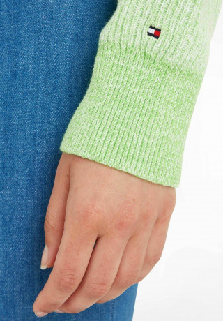 Tommy Hilfiger MOULINE V-NK CROPPED Cardigan rost MOULINE V-NK COPPED Кардиган ржавчина