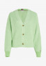 Tommy Hilfiger MOULINE V-NK CROPPED Cardigan rost MOULINE V-NK COPPED Кардиган ржавчина