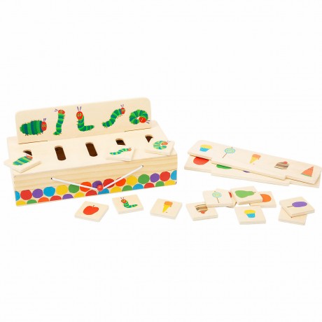 Small Foot Raupe Nimmersatt Bildersortierbox Коробка для сортировки картинок «Очень голодная гусеница»