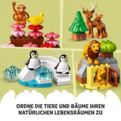 LEGO LEGO DUPLO 10975 Wilde Tiere der Welt LEGO DUPLO 10975 «Дикие животные мира»