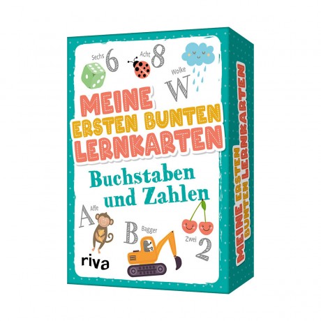 Riva Verlag Meine ersten bunten Lernkarten Мои первые красочные карточки.