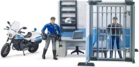 Bruder bworld Set Polizeistation mit Polizeimotorrad bworld установил полицейский участок с полицейским мотоциклом