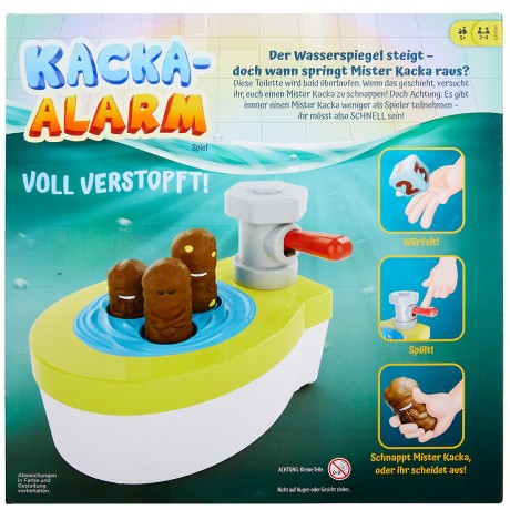 Mattel Mattel Games Kacka-Alarm! Voll Verstopft Mattel Games Предупреждение о фекалиях! Полностью забит