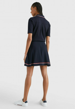 Tommy Hilfiger SIGNATURE TAPE  A-line skirt desert sky SIGNATURE TAPE Юбка А-силуэта небо пустыни