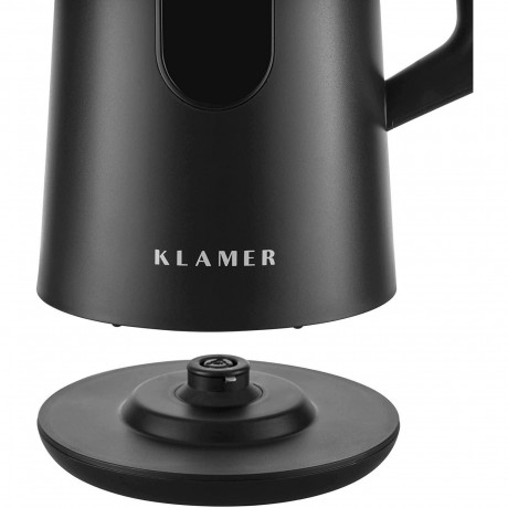 KLAMER KLAMER Wasserkocher KLAMER Edelstahl Wasserkocher mit Temperatureinstellung 40-100°C, War…  Чайник KLAMER Чайник KLAMER из нержавеющей стали с регулировкой температуры 40–100 °C,…