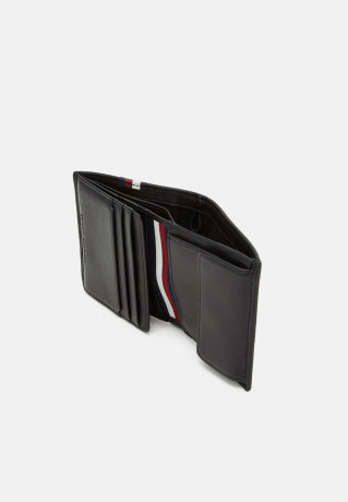 Tommy Hilfiger LEA TRIFOLD UNISEX Wallet black LEA TRIFOLD UNISEX Бумажник черный