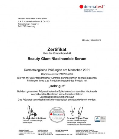 Beauty Glam Niacinamide Serum 2er Set  Набор из 2 сывороток с ниацинамидом