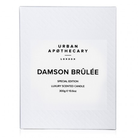 Urban Apothecary Damson Br_lee Kerze Luxury Special Edition Candle, 300 g