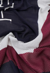 Tommy Hilfiger FEMIMINE SQUARE Foulard space blue mix ЖЕНСКИЙ КВАДРАТ платок космический синий микс